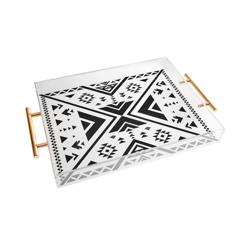 Nature Magick Southwest Tribal Boho Acrylic Tray