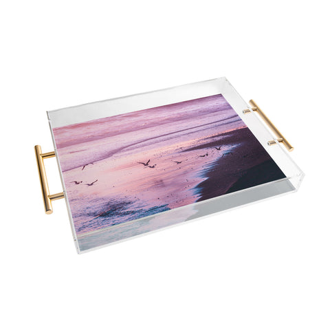 Nature Magick Summer Ocean Sunset Acrylic Tray