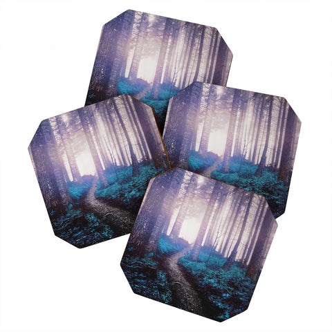Nature Magick Turquoise Forest Adventure Coaster Set