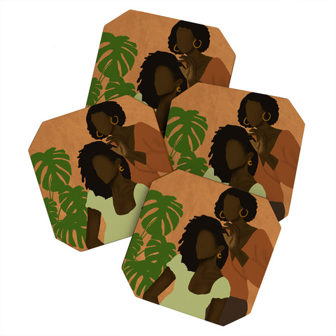 nawaalillustrations Bonding Coaster Set