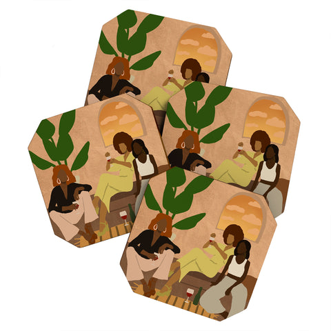 nawaalillustrations Home I Coaster Set