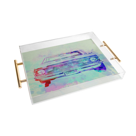 Naxart Chevy Camaro Watercolor 2 Acrylic Tray