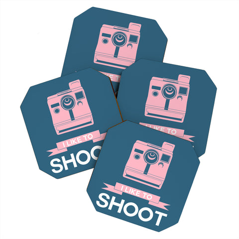 Naxart I Like To Shoot 6 Coaster Set