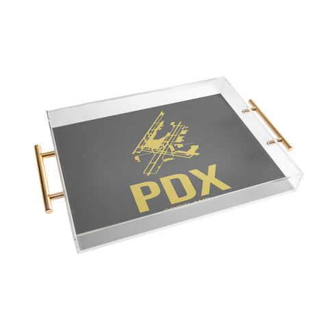 Naxart PDX Portland Poster Acrylic Tray