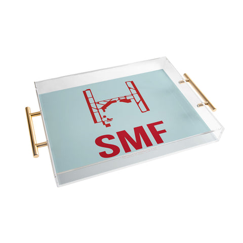 Naxart SMF Sacramento Poster Acrylic Tray