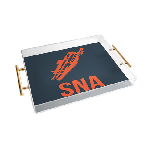 Naxart SNA Orange County Poster Acrylic Tray