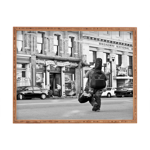 Nicholson Photography Crossing Broadway Rectangular Tray