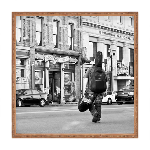 Nicholson Photography Crossing Broadway Square Tray