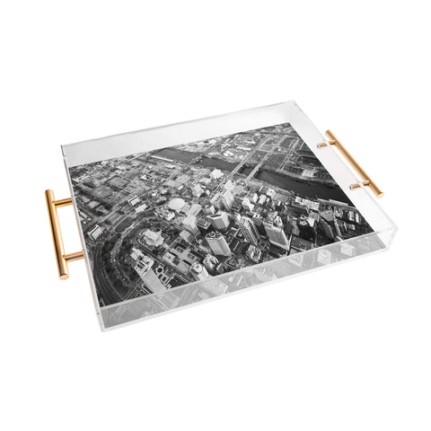 Nicholson Photography Downtown Nashville Aerial Acrylic Tray