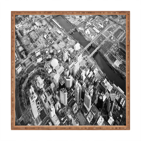 Nicholson Photography Downtown Nashville Aerial Square Tray