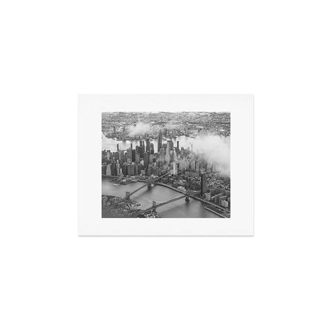 Nicholson Photography Manhattan Through The Clouds Art Print