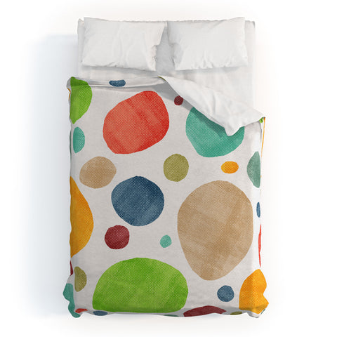 Nick Nelson Bursts Duvet Cover
