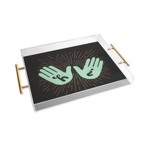 Nick Nelson Hi Fives Acrylic Tray