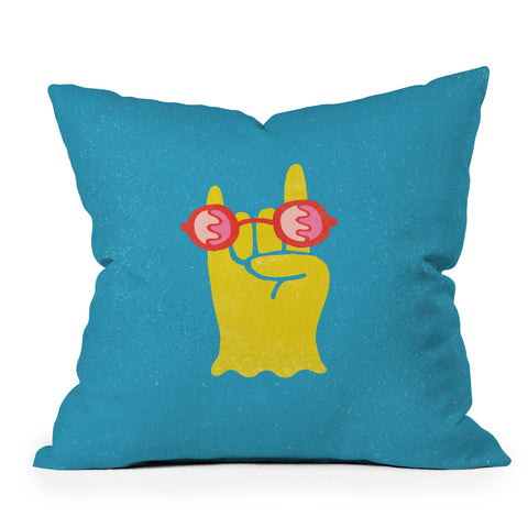 Nick Nelson Soft Metal Outdoor Throw Pillow