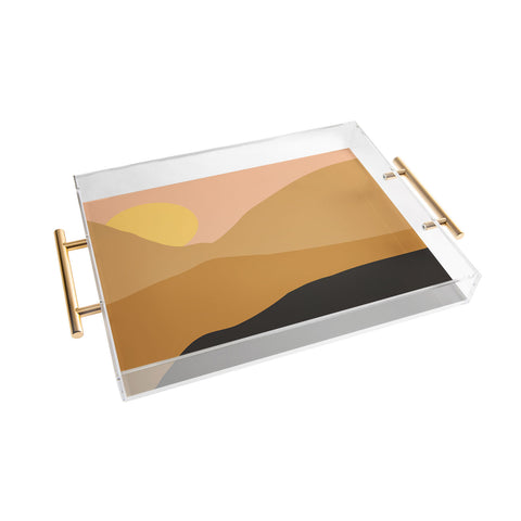 Nick Quintero Desert Depth Acrylic Tray