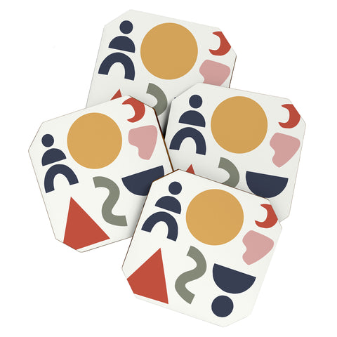 Nick Quintero Desert Map Coaster Set