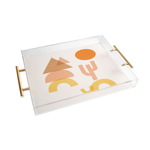 Nick Quintero Desert Shapes Acrylic Tray