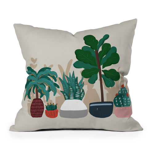 Nick Quintero Earth Day Outdoor Throw Pillow