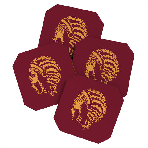 Nick Quintero Headdress Coaster Set