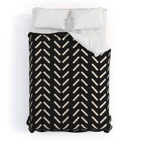 Nick Quintero Herringbone Duvet Cover
