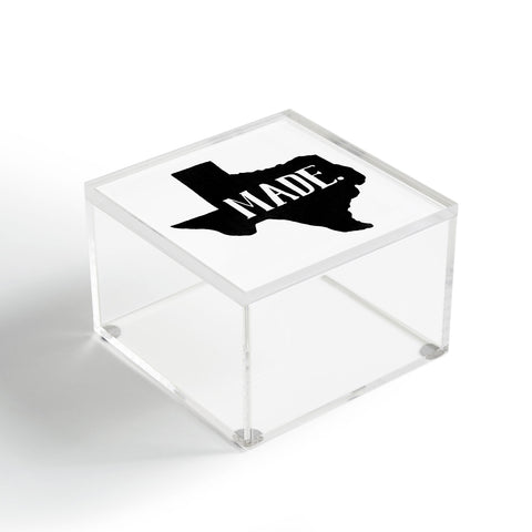 Nick Quintero Texas Made Acrylic Box