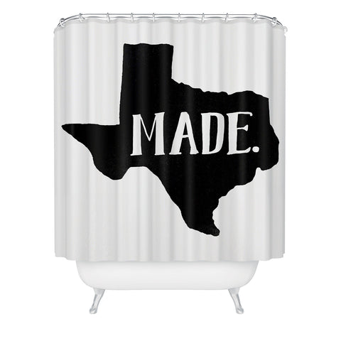 Nick Quintero Texas Made Shower Curtain