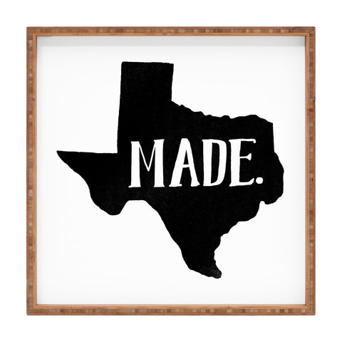 Nick Quintero Texas Made Square Tray