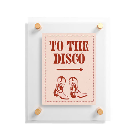 NicNiccrineDesigns To the Disco I Floating Acrylic Print