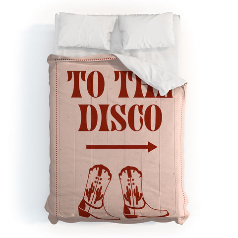 NicNiccrineDesigns To the Disco I Comforter