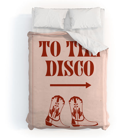 NicNiccrineDesigns To the Disco I Duvet Cover