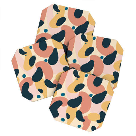 Nika BOHO CAMOUFLAGE Coaster Set