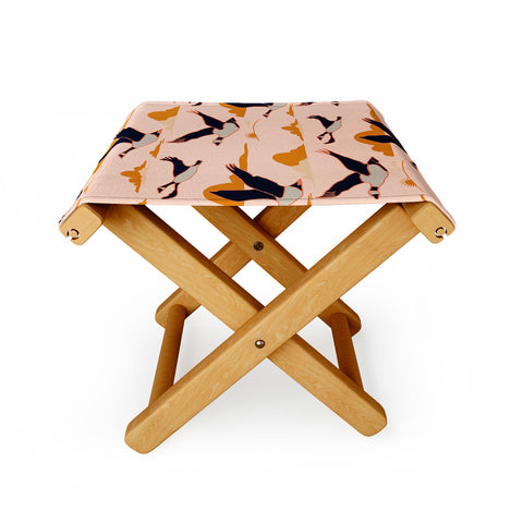 Nika GEESE FLIGHT TOGETHER Folding Stool
