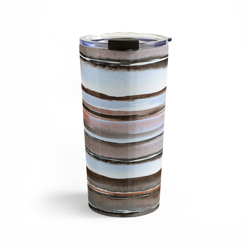 Nika WINTER STRIPES Travel Mug