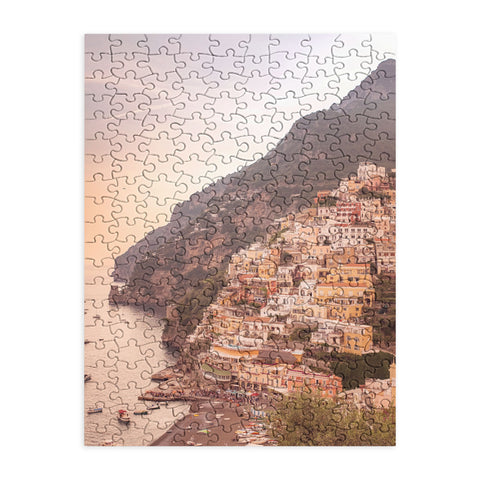 Ninasclicks Positano at sunset Amalfi Coast Puzzle