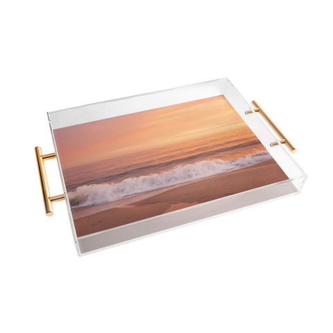 Ninasclicks Sunshine sea good vibes Acrylic Tray