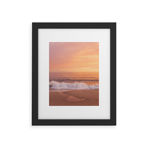 Ninasclicks Sunshine sea good vibes Framed Art Print