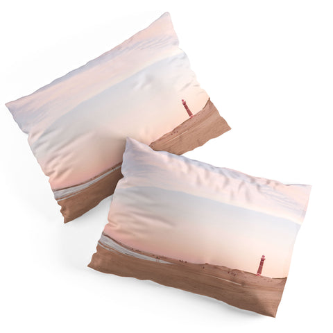 Ninasclicks The beach and the lighthouse Pillow Shams