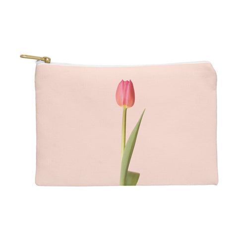 Ninasclicks The pink tulip Floral Pouch