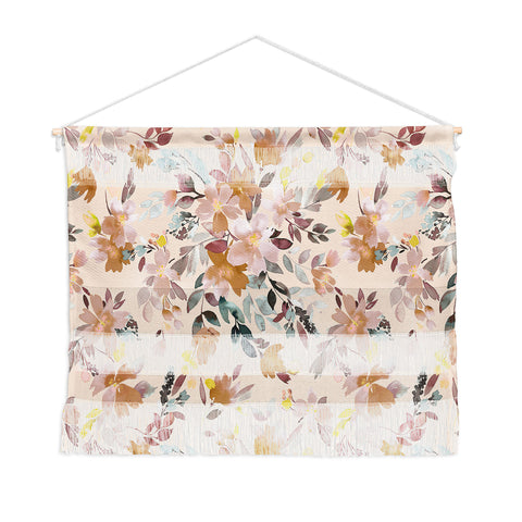 Ninola Design Botanic Retreat Floral Oleander Whimsical Soft Pink Wall Hanging Landscape
