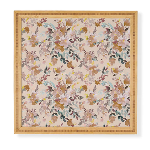 Ninola Design Botanic Retreat Floral Oleander Whimsical Soft Pink Framed Wall Art