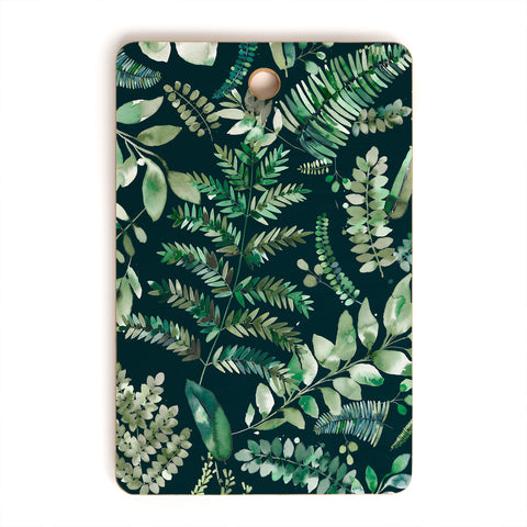Ninola Design Botanical collection Dark Cutting Board Rectangle