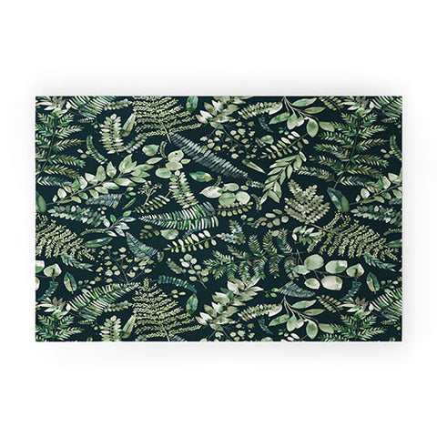 Ninola Design Botanical collection Dark Welcome Mat