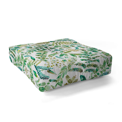 Ninola Design Botanical collection Floor Pillow Square