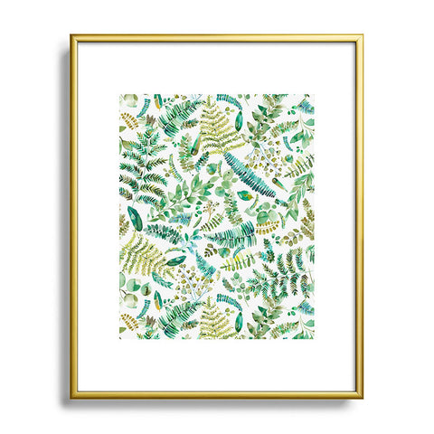 Ninola Design Botanical collection Metal Framed Art Print