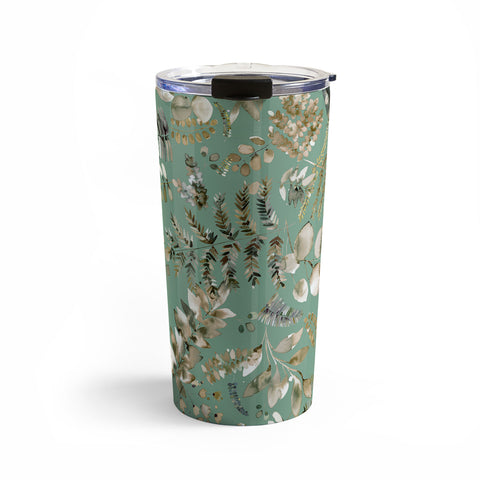 Ninola Design Botanical plants Bio Green Travel Mug
