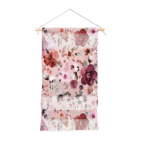 Ninola Design Bountiful bouquet Pink Romance Wall Hanging Portrait