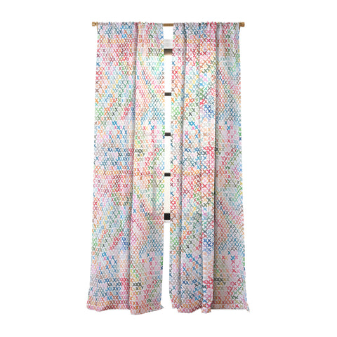 Ninola Design Charming Nostalgia Crosstitch Multicolored Sheer Non Repeat