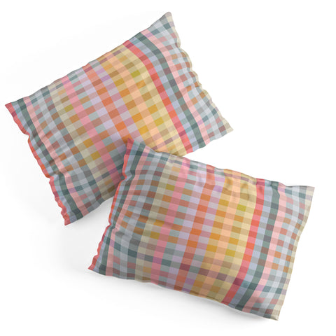 Ninola Design Charming Nostalgia Gingham Checks Pillow Shams