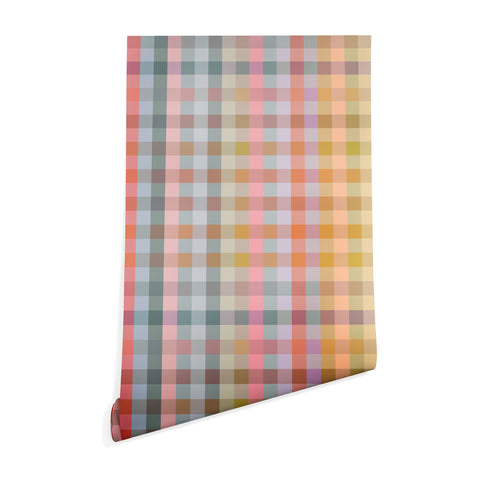 Ninola Design Charming Nostalgia Gingham Checks Wallpaper