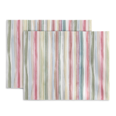 Ninola Design Charming Nostalgia Handmade Summer Stripes Placemat